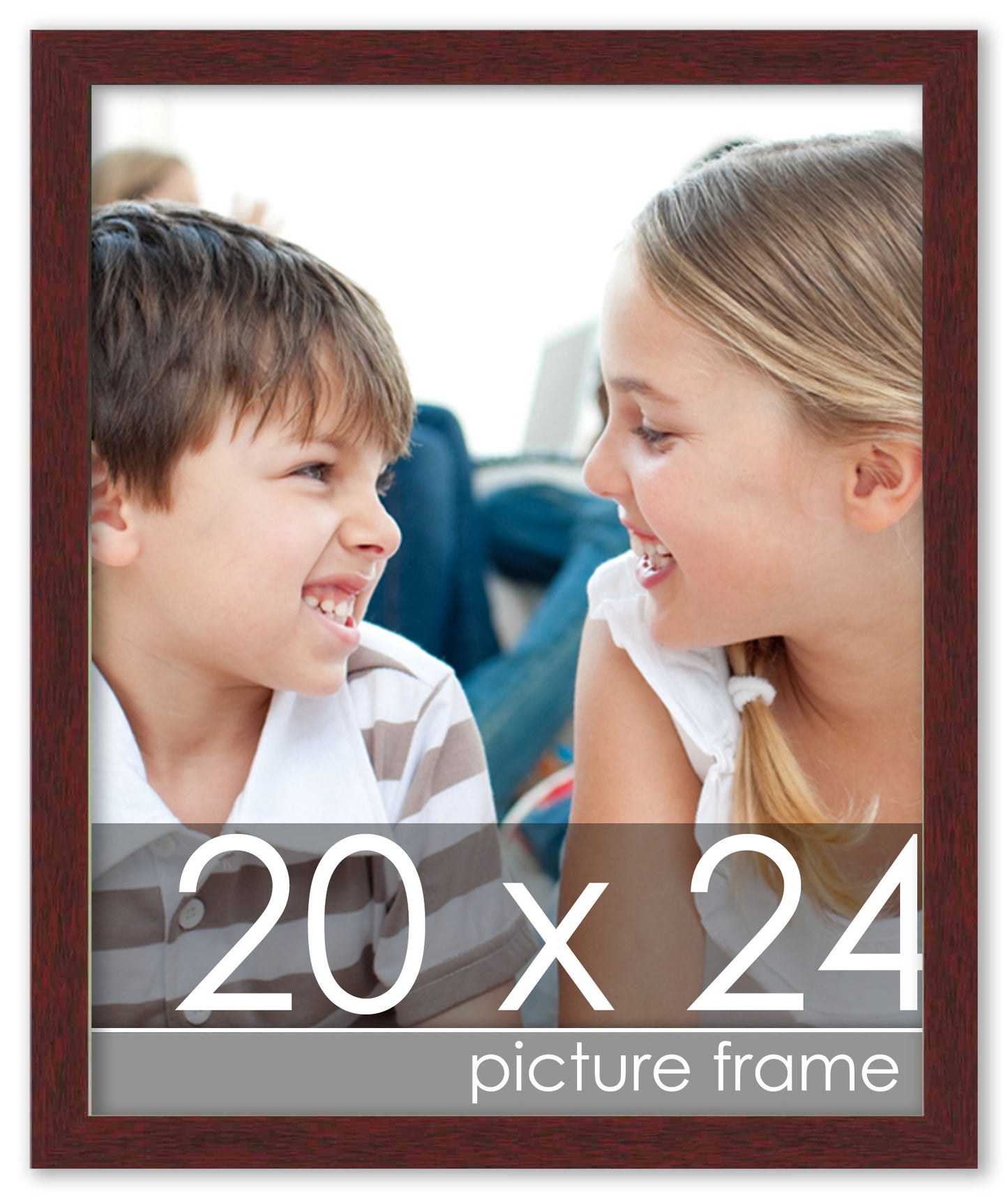 Traditional Mahogany Wood Picture Frame