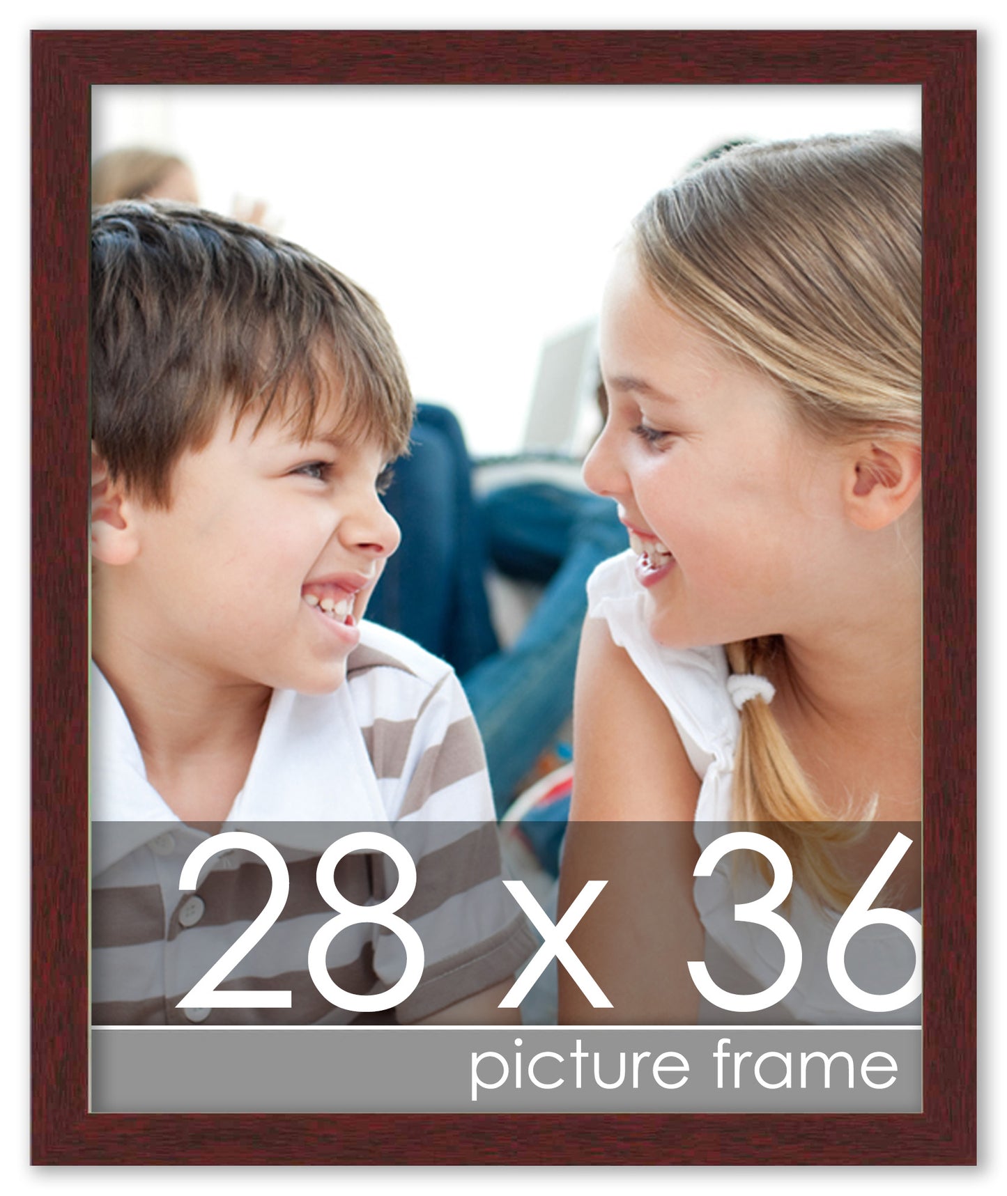 Traditional Mahogany Wood Picture Frame