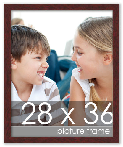 Traditional Mahogany Wood Picture Frame