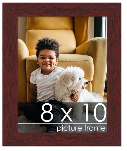 Traditional Mahogany Wood Picture Frame