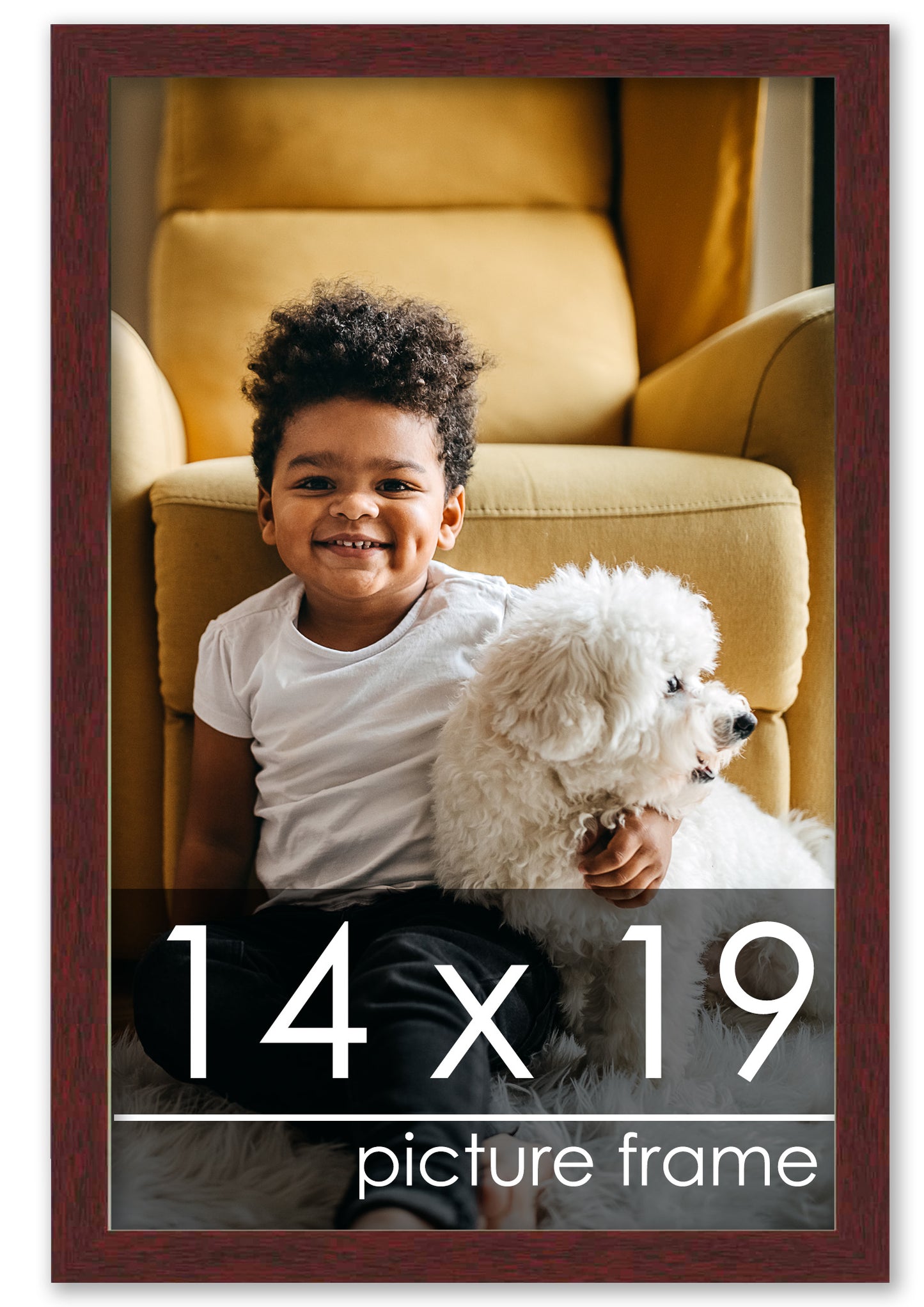 Traditional Mahogany Wood Picture Frame