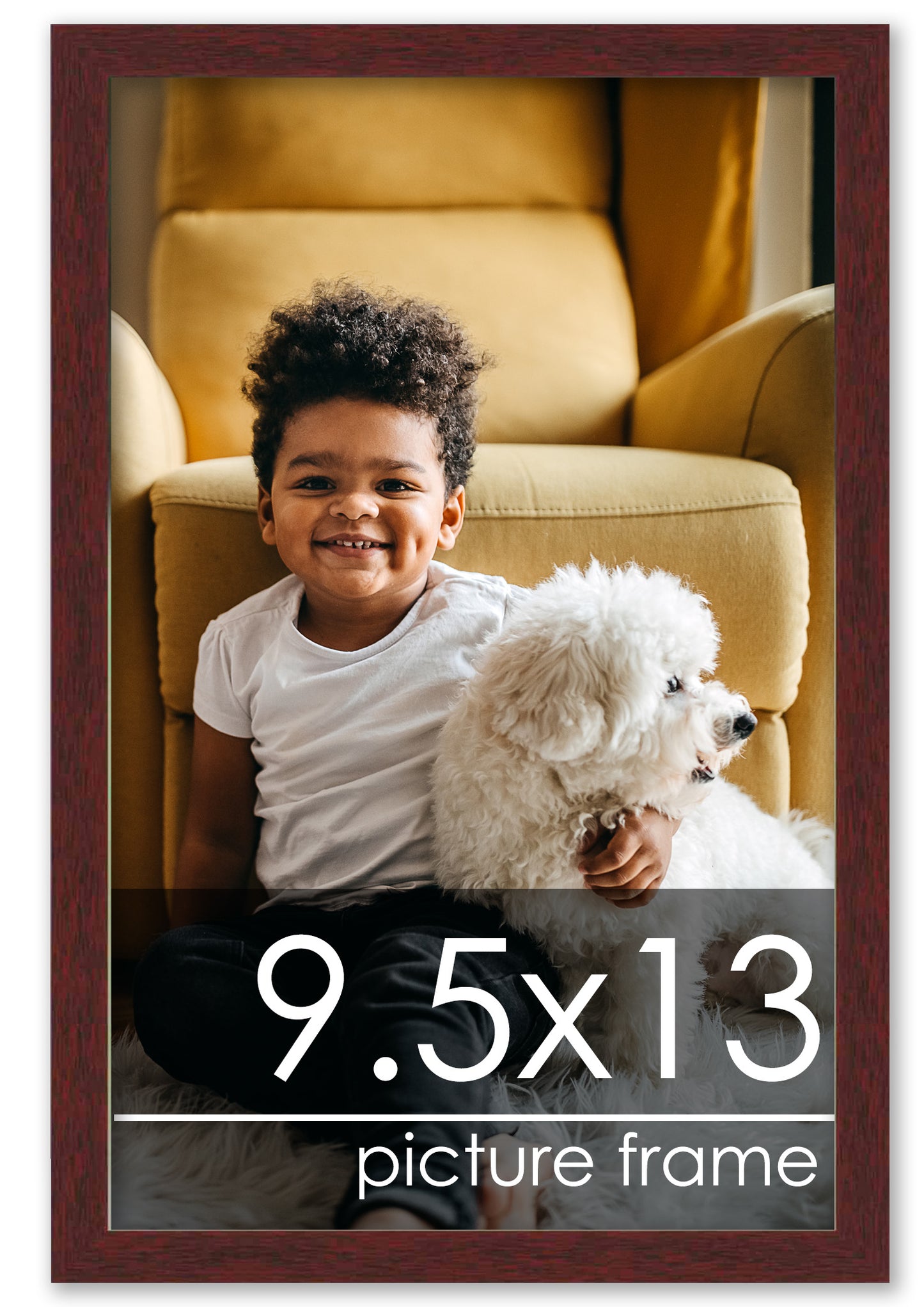 Traditional Mahogany Wood Picture Frame