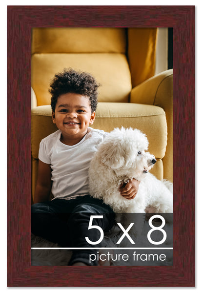 Traditional Mahogany Wood Picture Frame