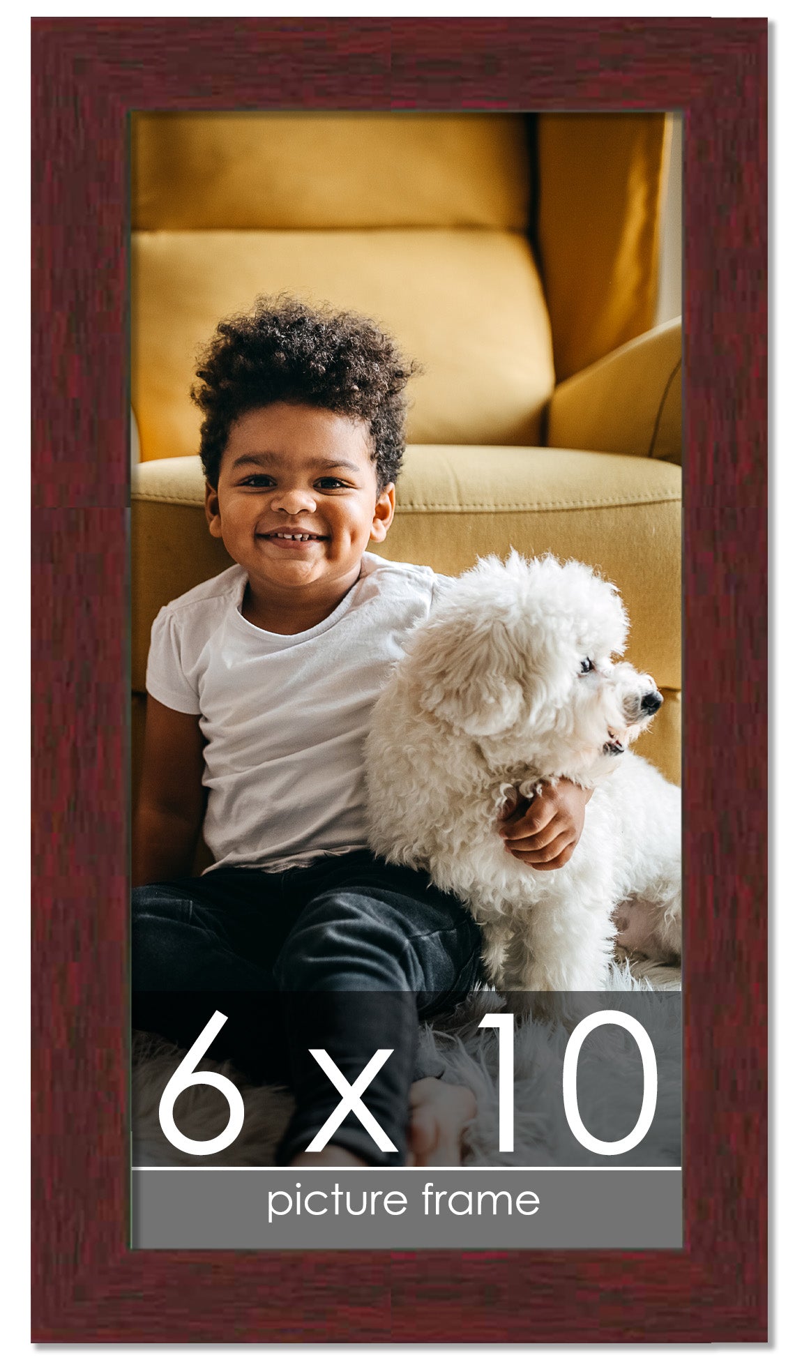 Traditional Mahogany Wood Picture Frame