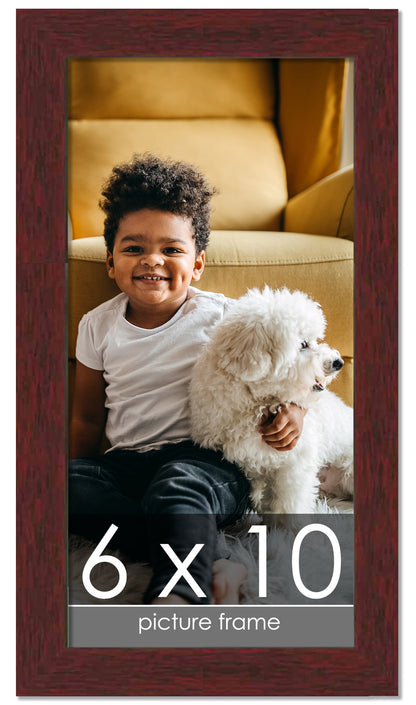 Traditional Mahogany Wood Picture Frame