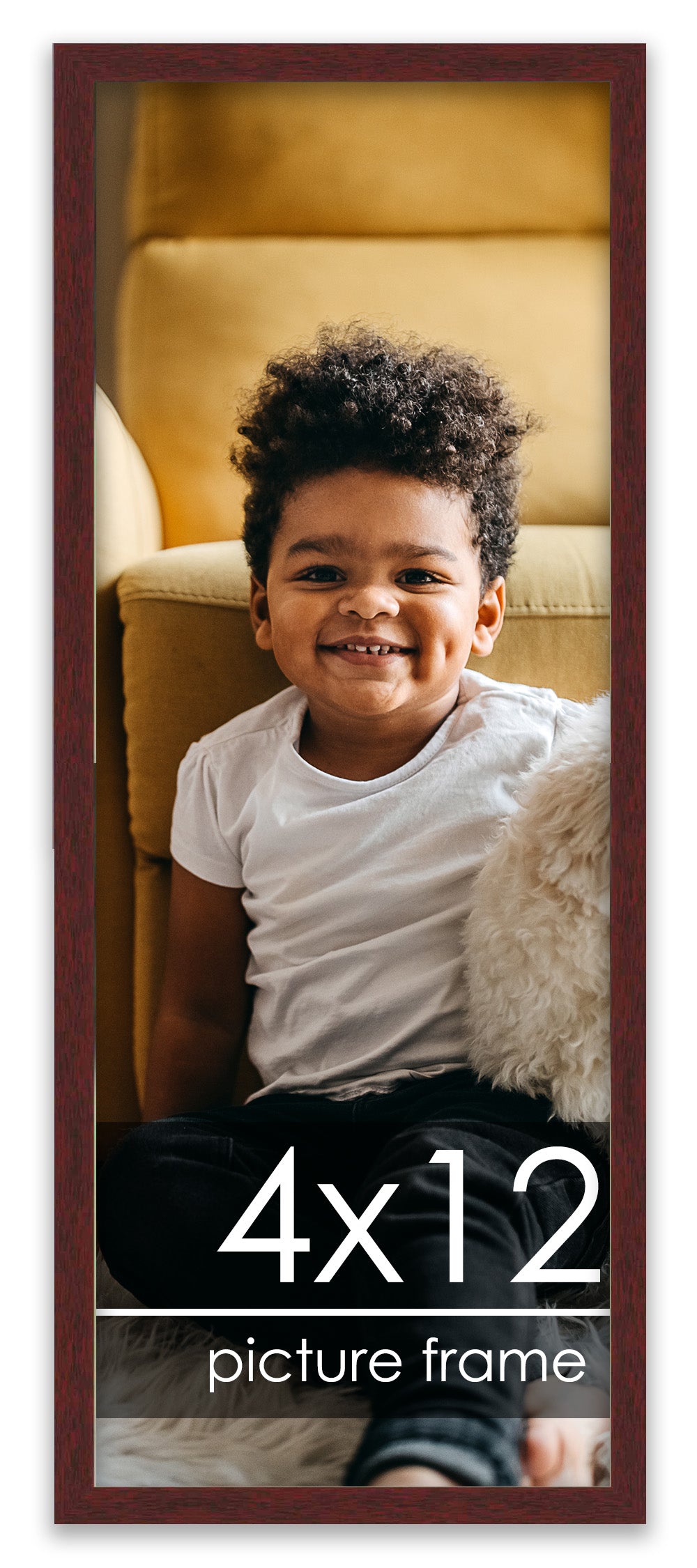 Traditional Mahogany Wood Picture Frame