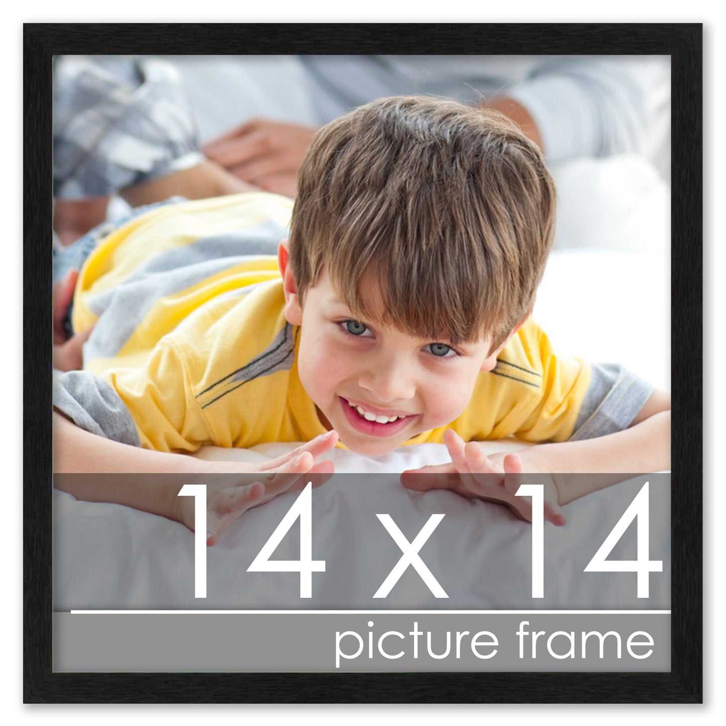 Traditional Black Wood Picture Frame