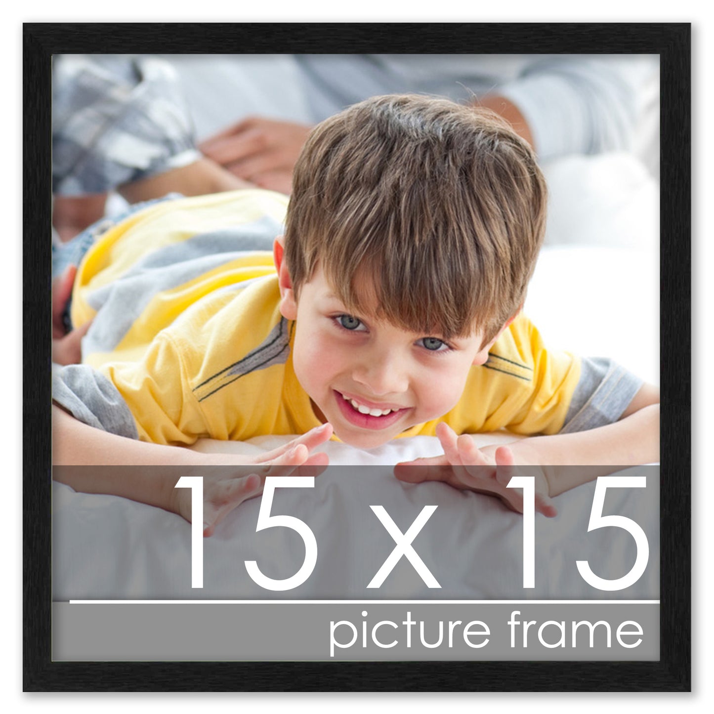 Traditional Black Wood Picture Frame