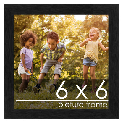Traditional Black Wood Picture Frame