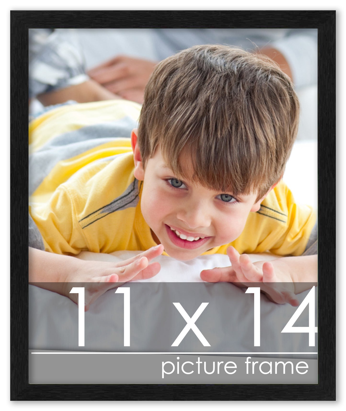 Traditional Black Wood Picture Frame