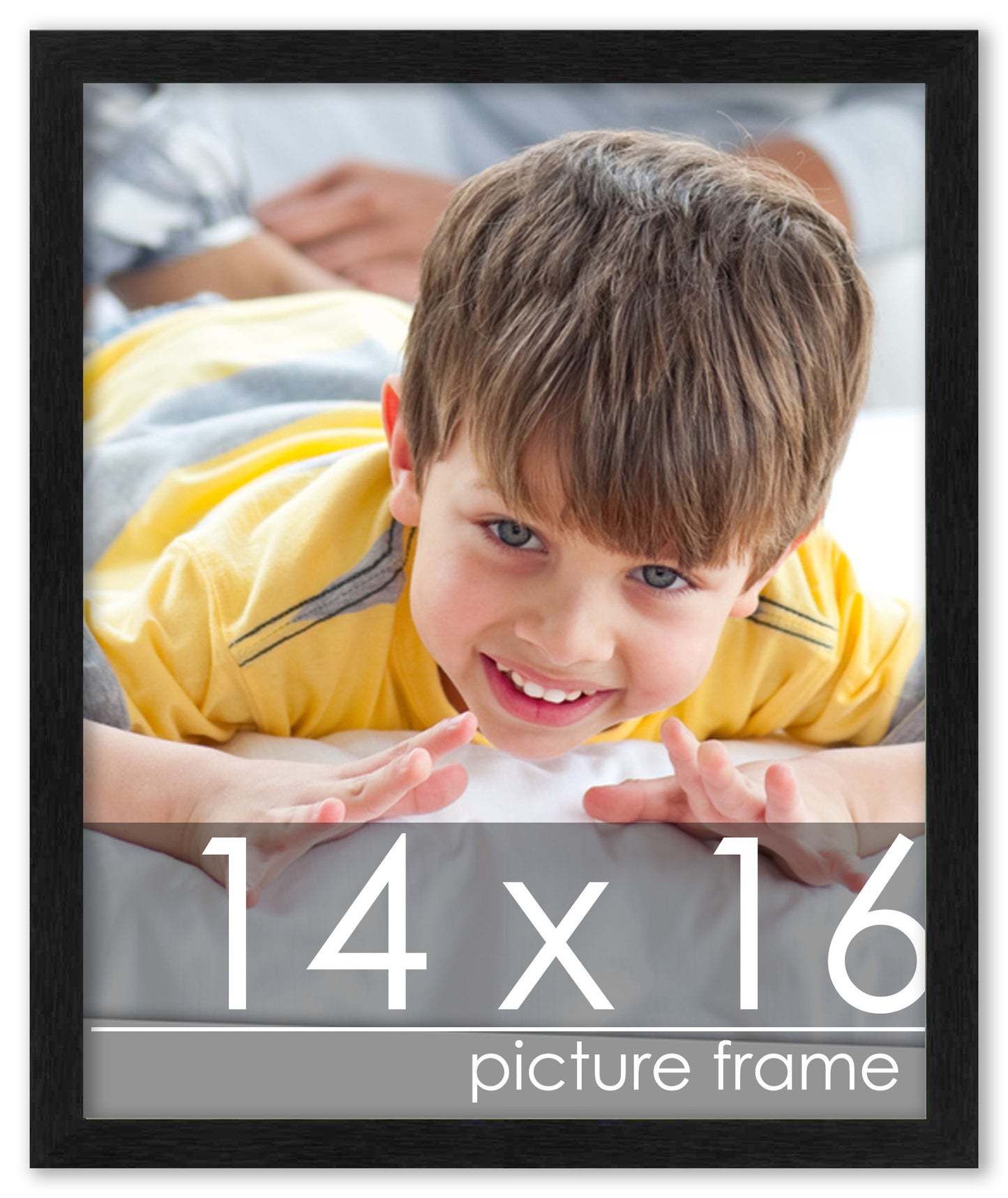 Traditional Black Wood Picture Frame