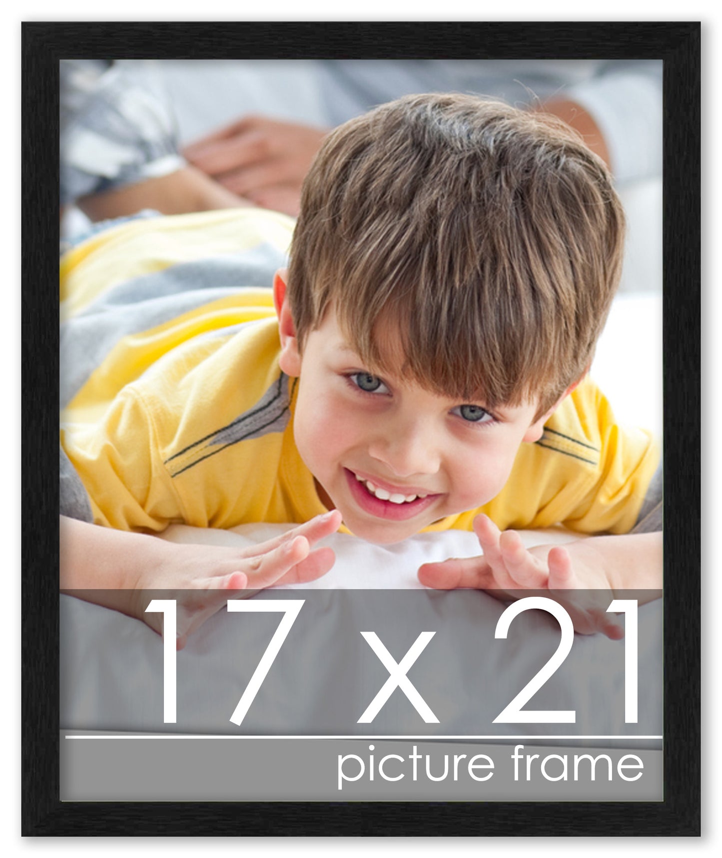 Traditional Black Wood Picture Frame