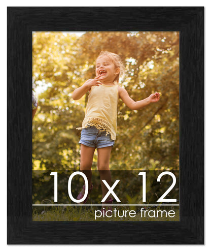 Traditional Black Wood Picture Frame