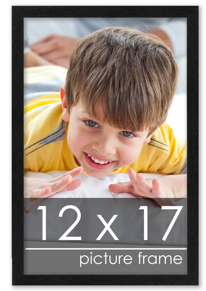 Traditional Black Wood Picture Frame