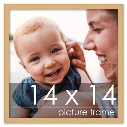 Traditional Natural Wood Picture Frame