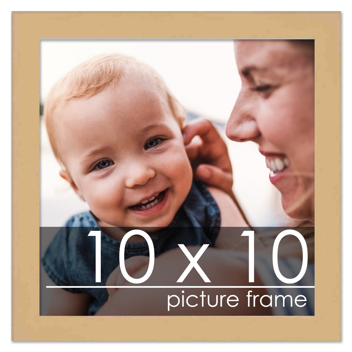 Traditional Natural Wood Picture Frame
