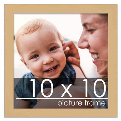 Traditional Natural Wood Picture Frame