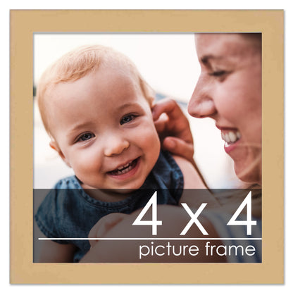 Traditional Natural Wood Picture Frame