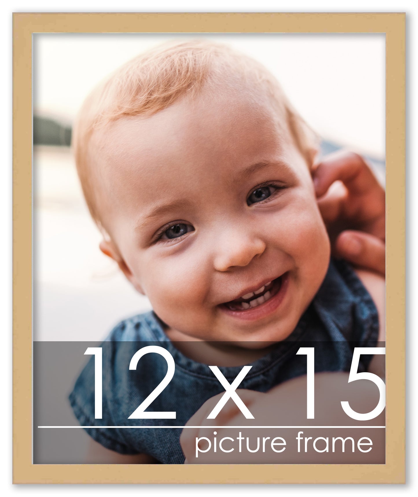 Traditional Natural Wood Picture Frame
