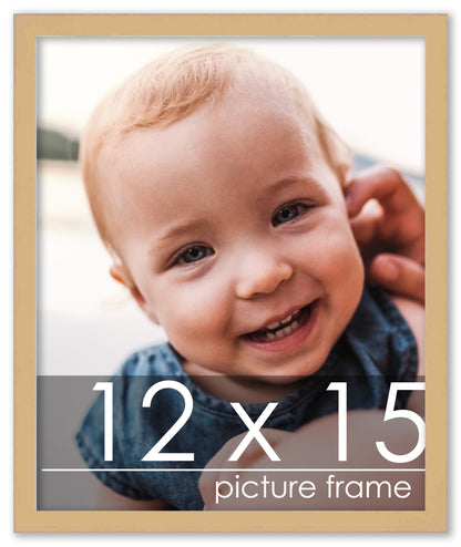 Traditional Natural Wood Picture Frame