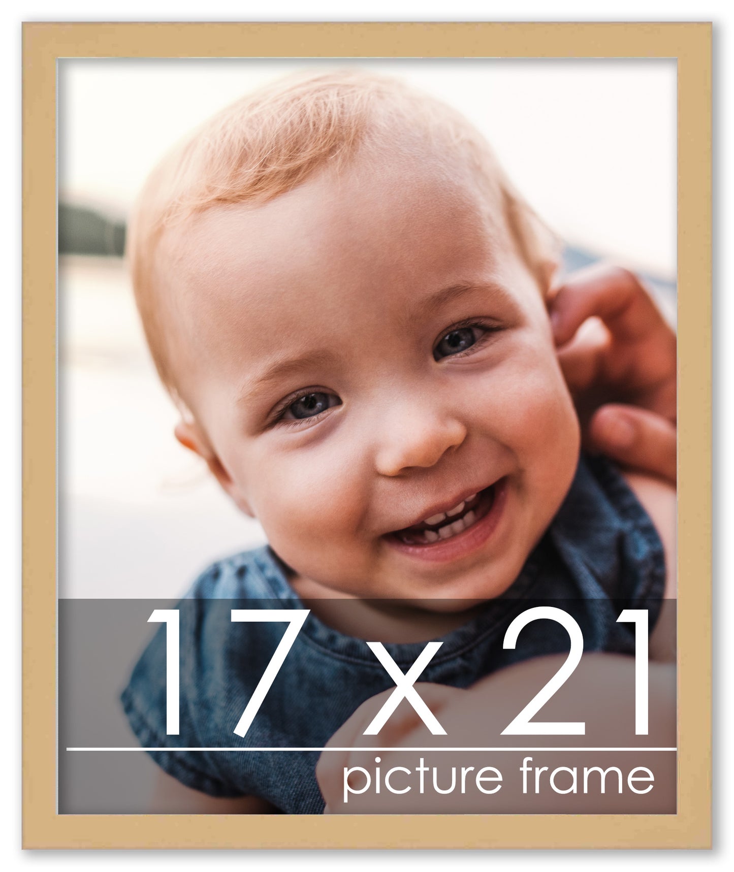 Traditional Natural Wood Picture Frame
