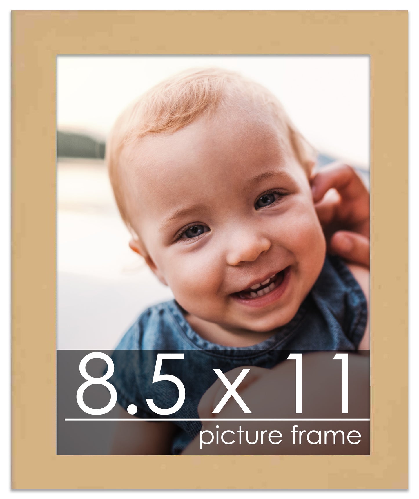 Traditional Natural Wood Picture Frame