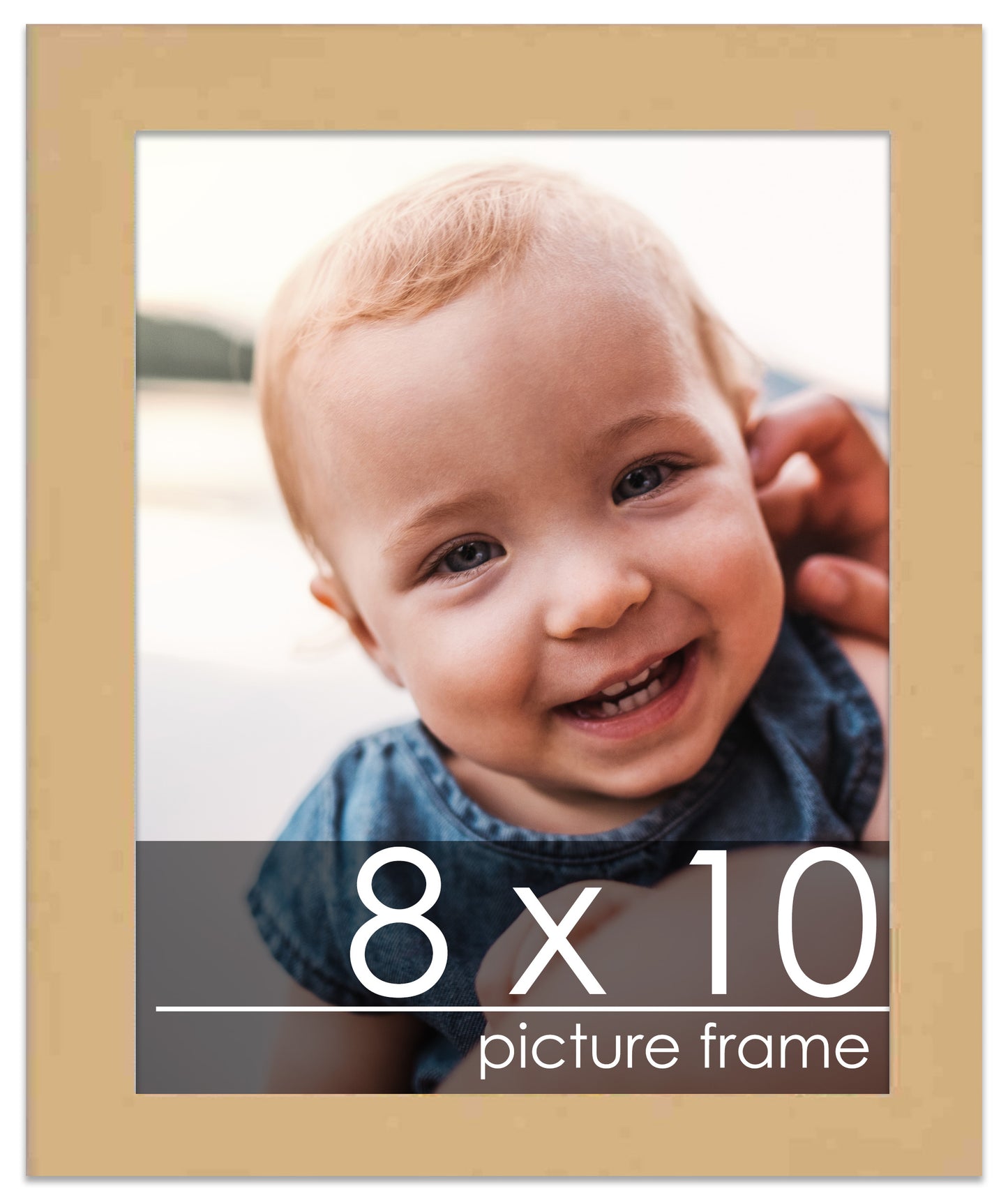 Traditional Natural Wood Picture Frame
