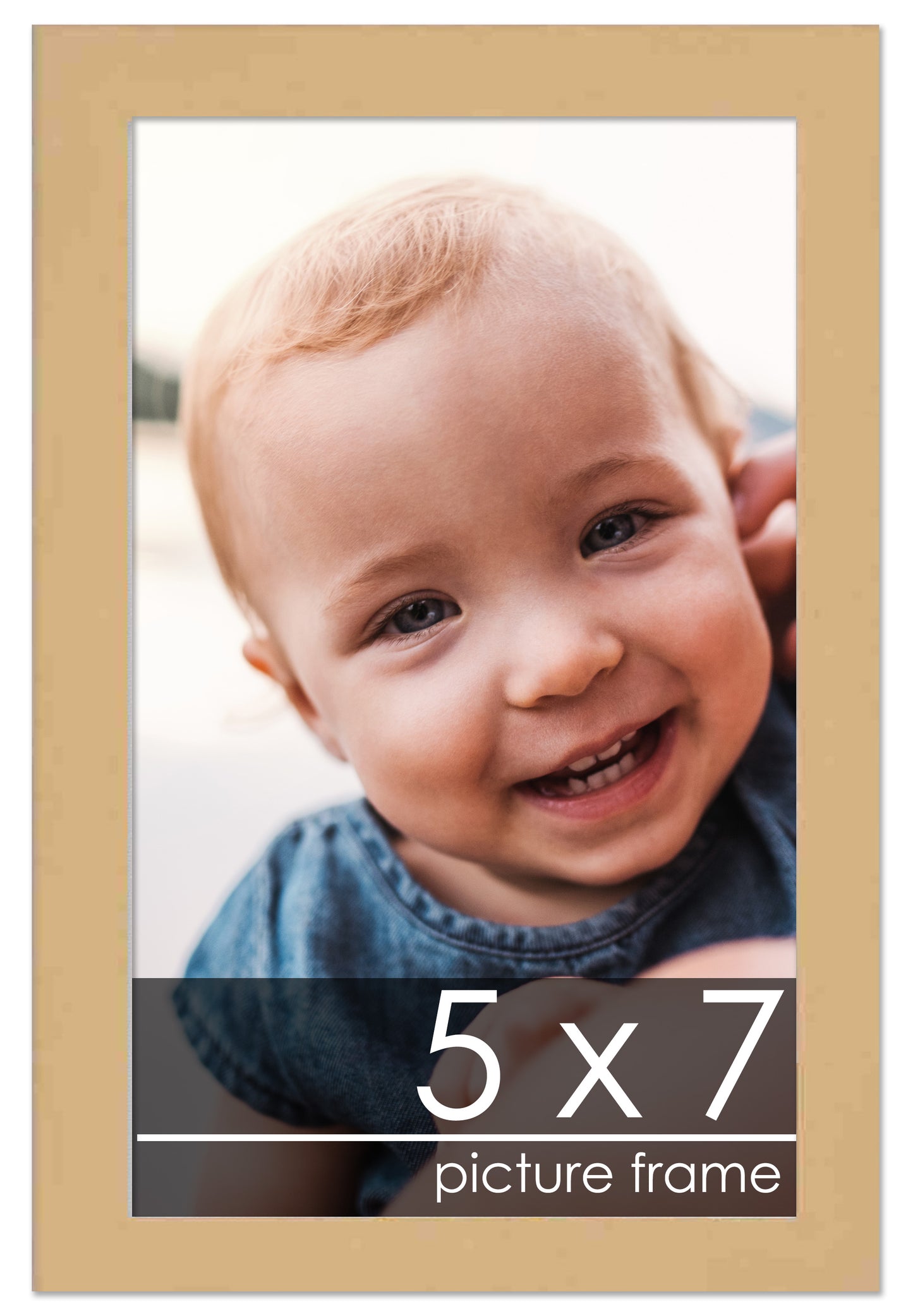 Traditional Natural Wood Picture Frame