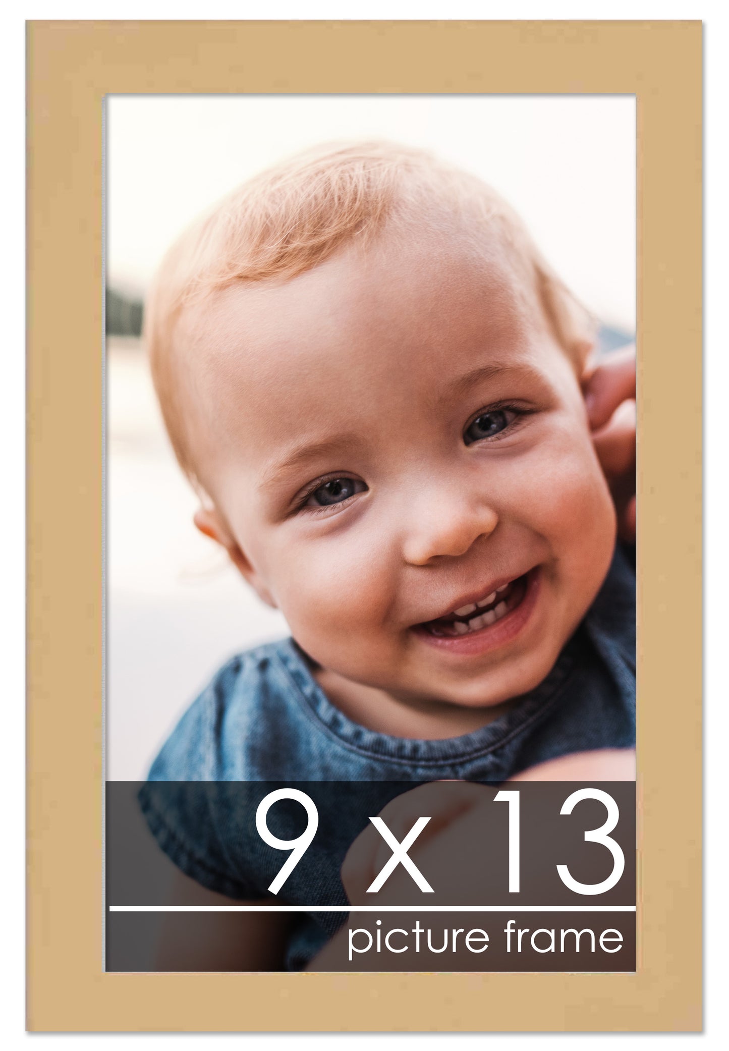 Traditional Natural Wood Picture Frame