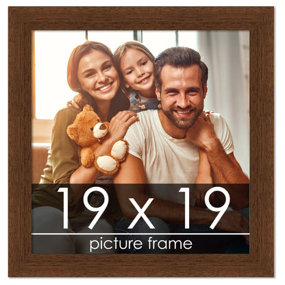 Traditional Walnut Wood Picture Frame
