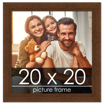 Traditional Walnut Wood Picture Frame