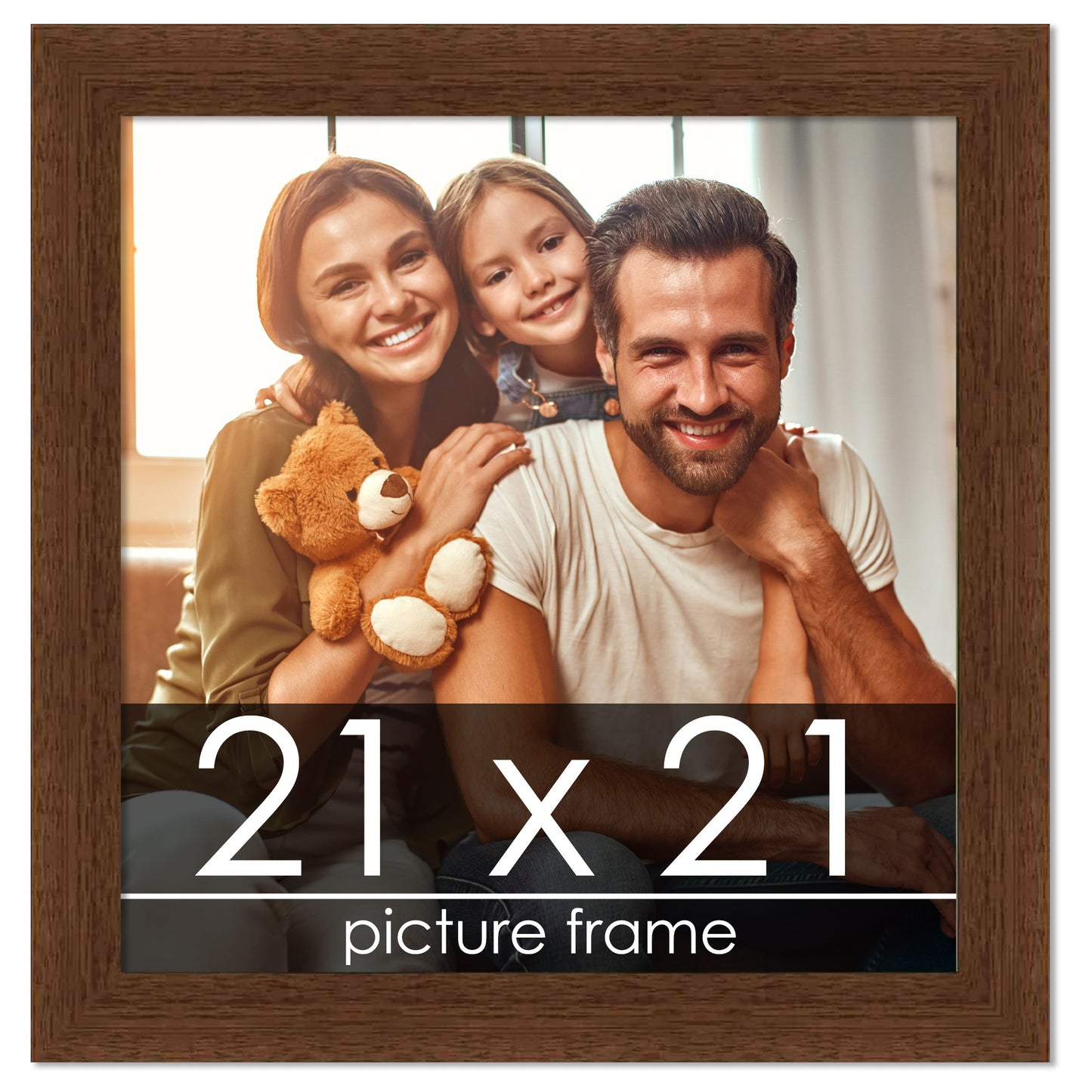 Traditional Walnut Wood Picture Frame