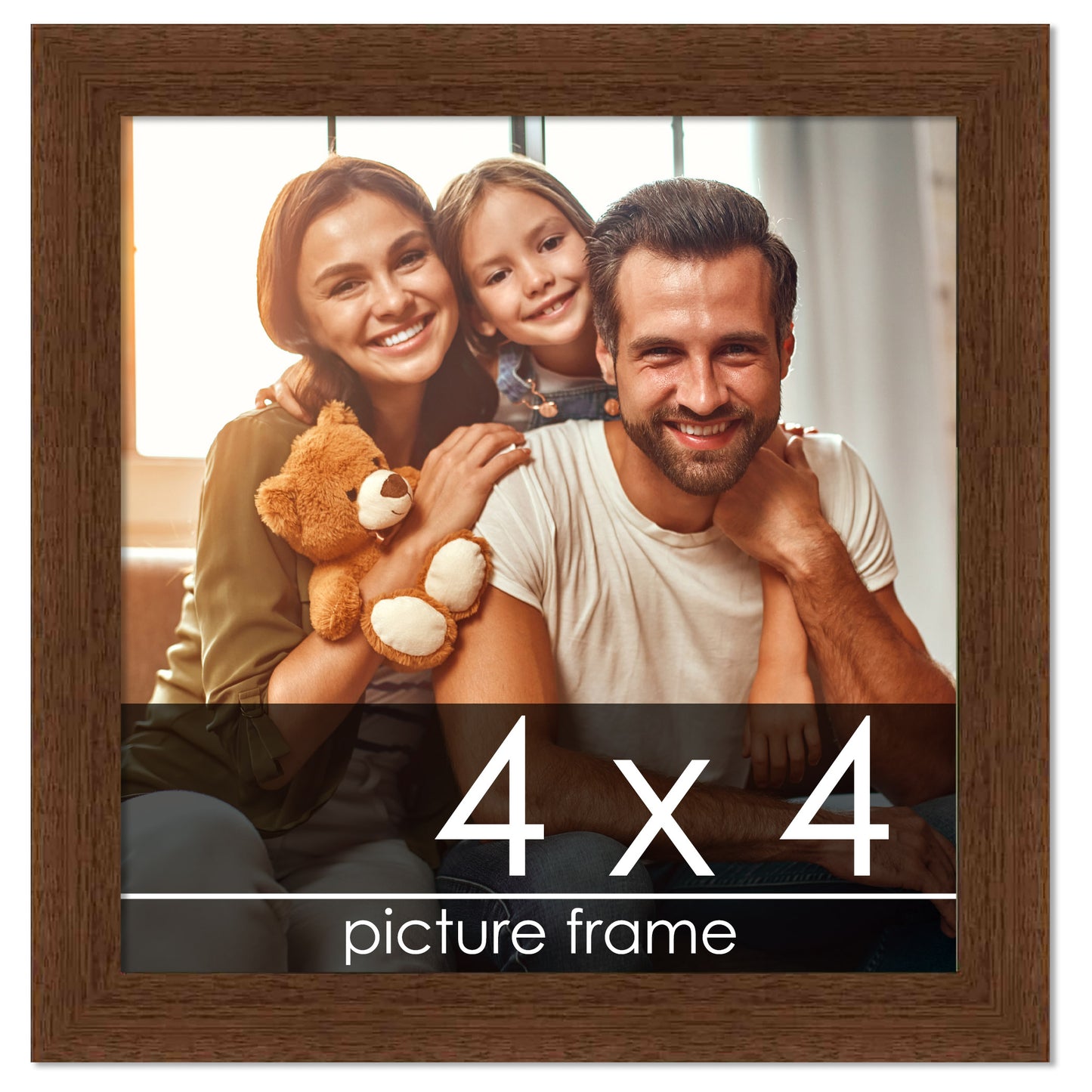 Traditional Walnut Wood Picture Frame
