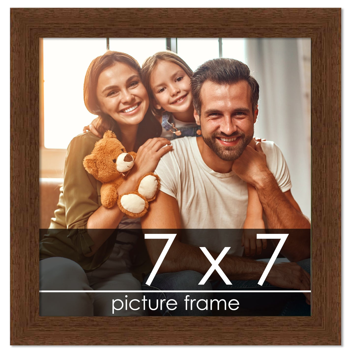 Traditional Walnut Wood Picture Frame
