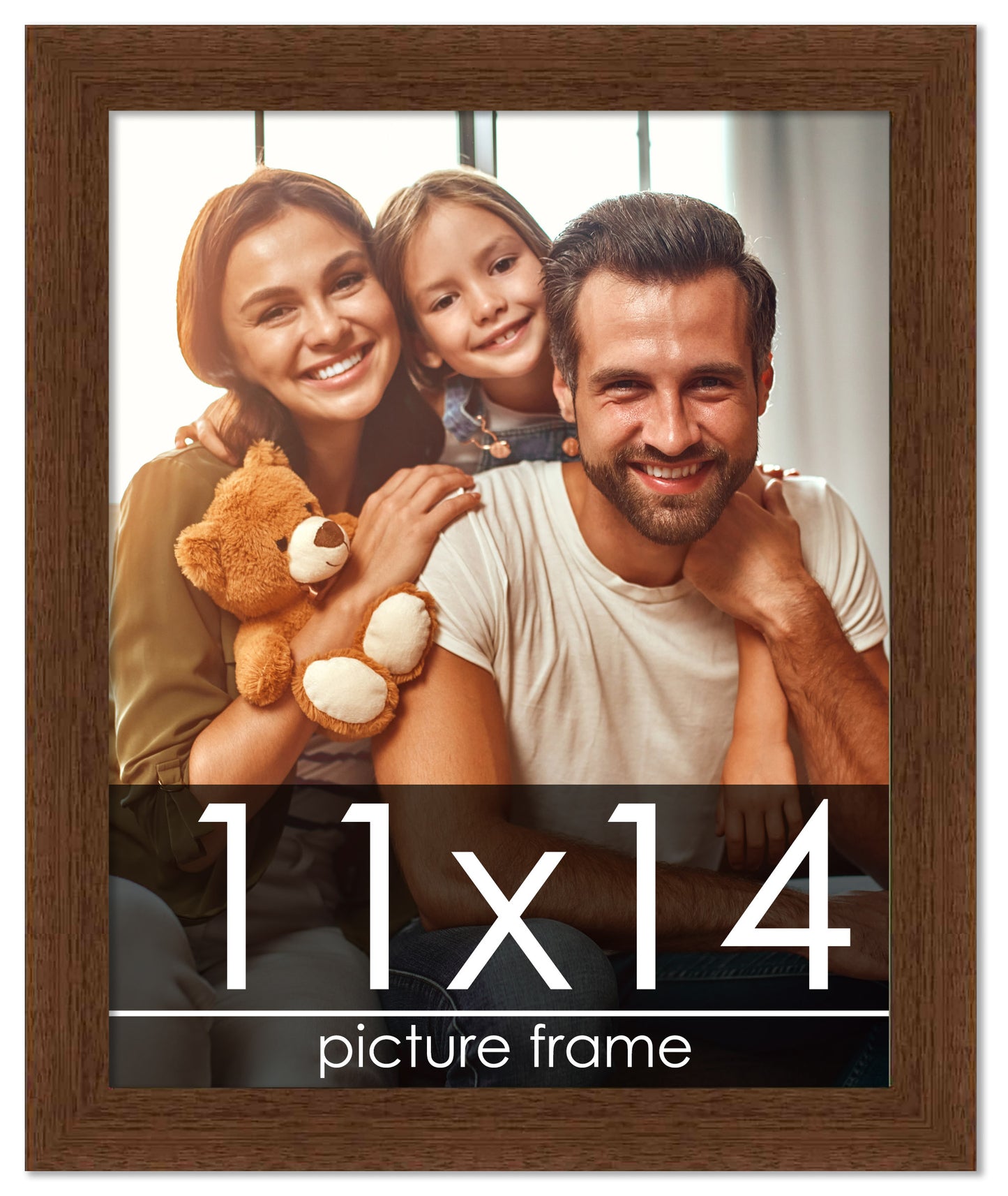 Traditional Walnut Wood Picture Frame