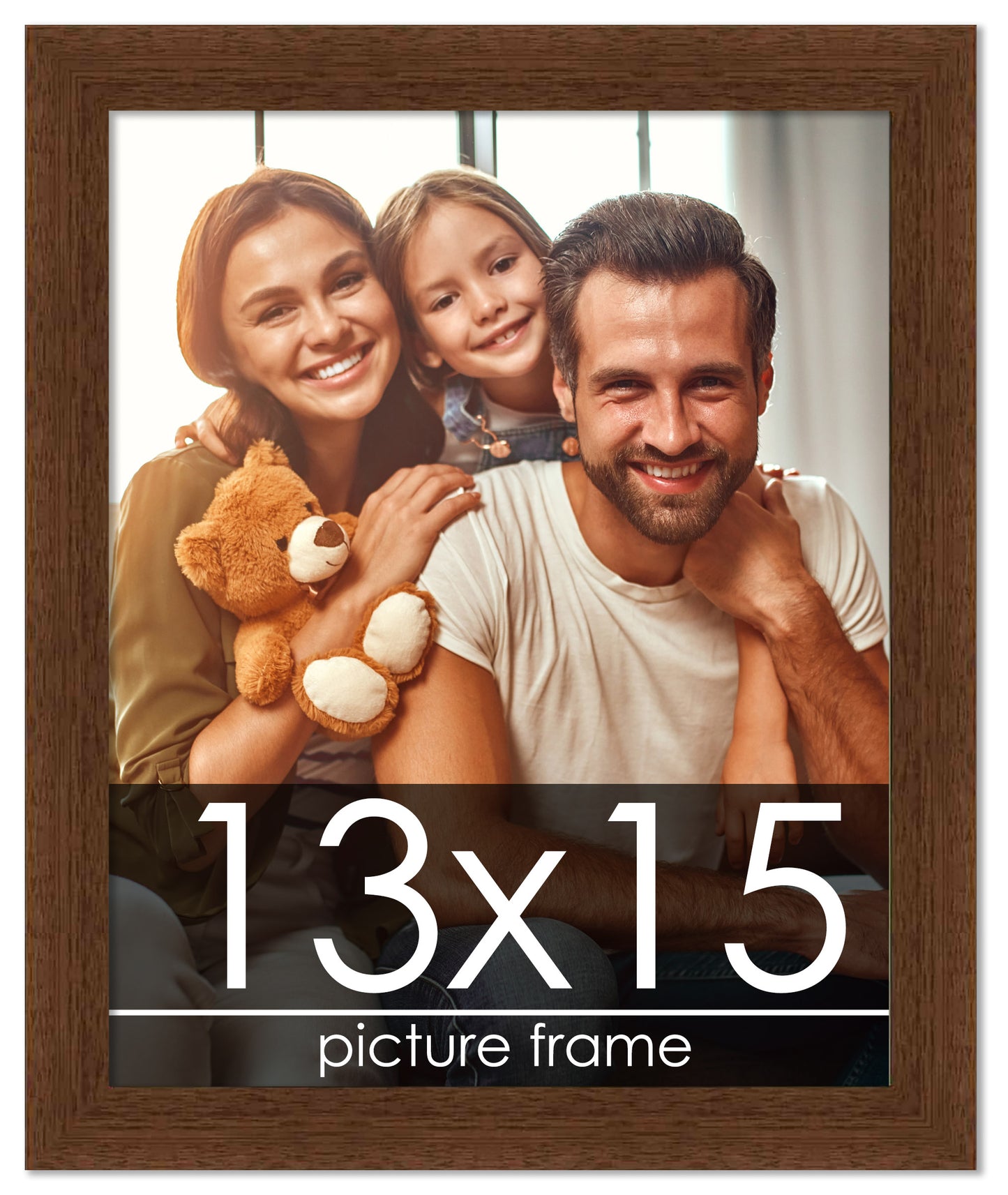 Traditional Walnut Wood Picture Frame