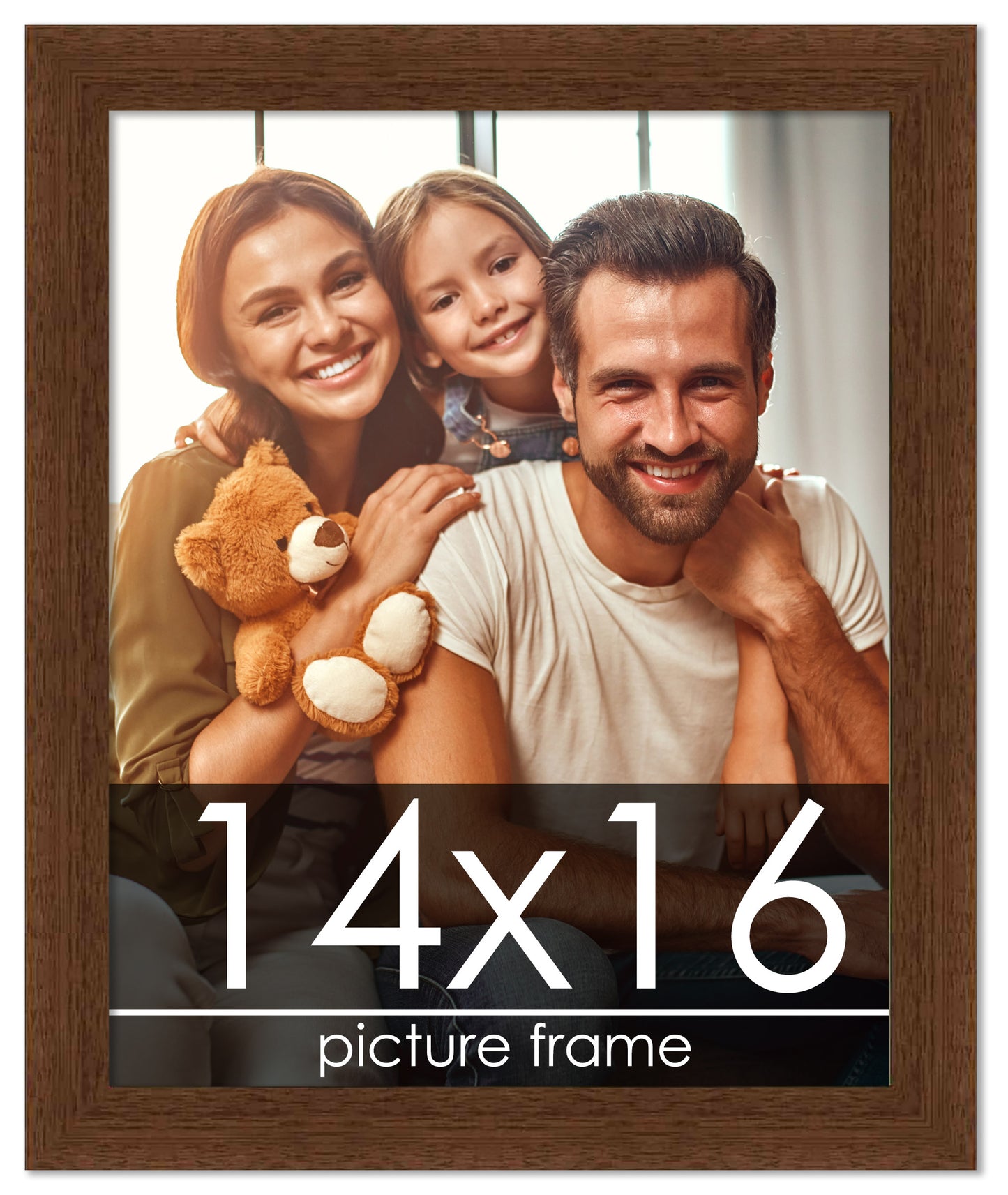 Traditional Walnut Wood Picture Frame