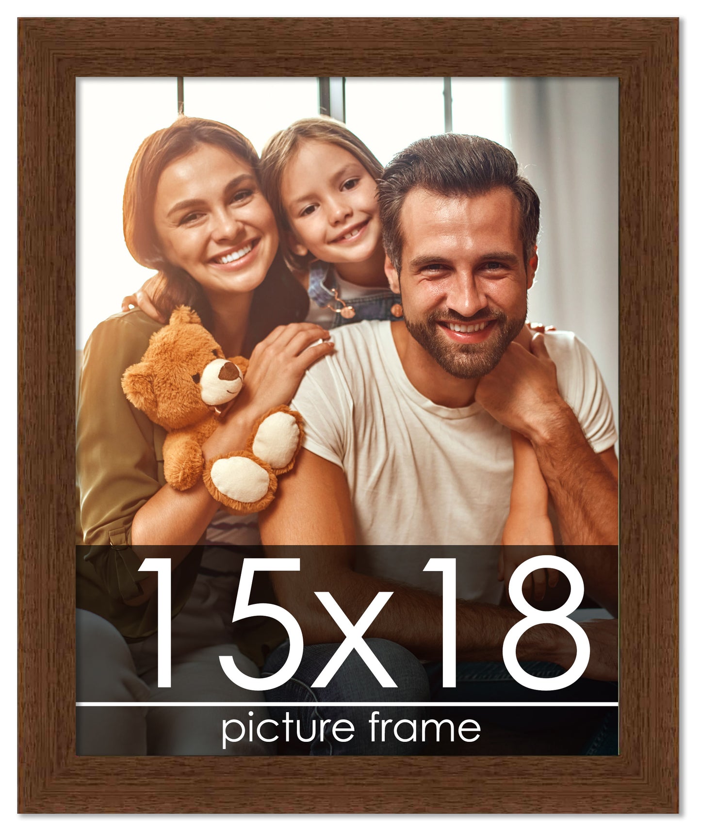Traditional Walnut Wood Picture Frame