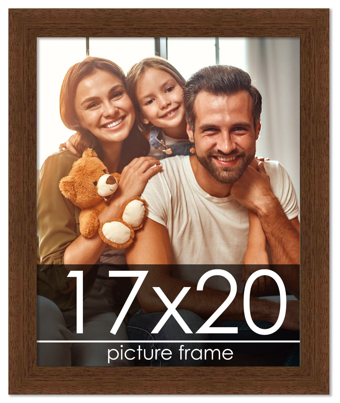 Traditional Walnut Wood Picture Frame
