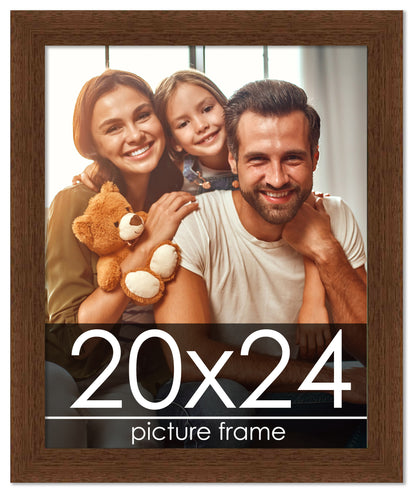 Traditional Walnut Wood Picture Frame