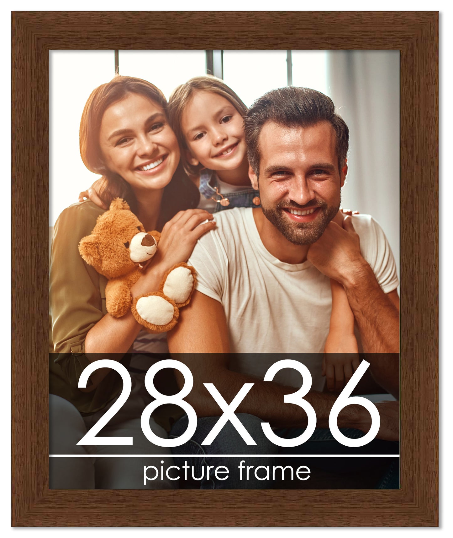 Traditional Walnut Wood Picture Frame