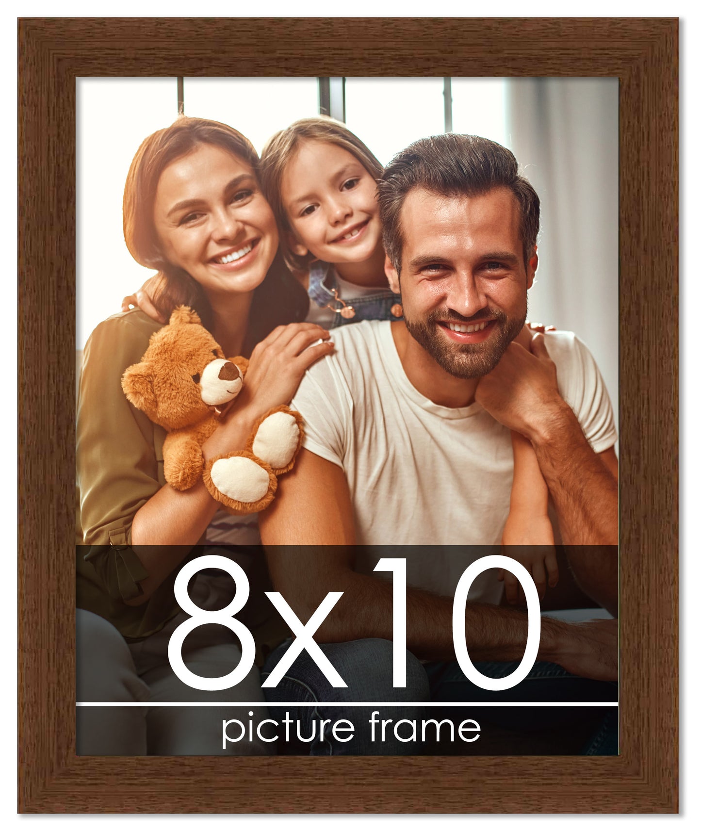 Traditional Walnut Wood Picture Frame
