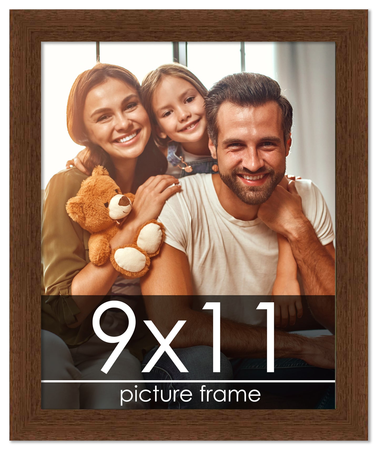 Traditional Walnut Wood Picture Frame