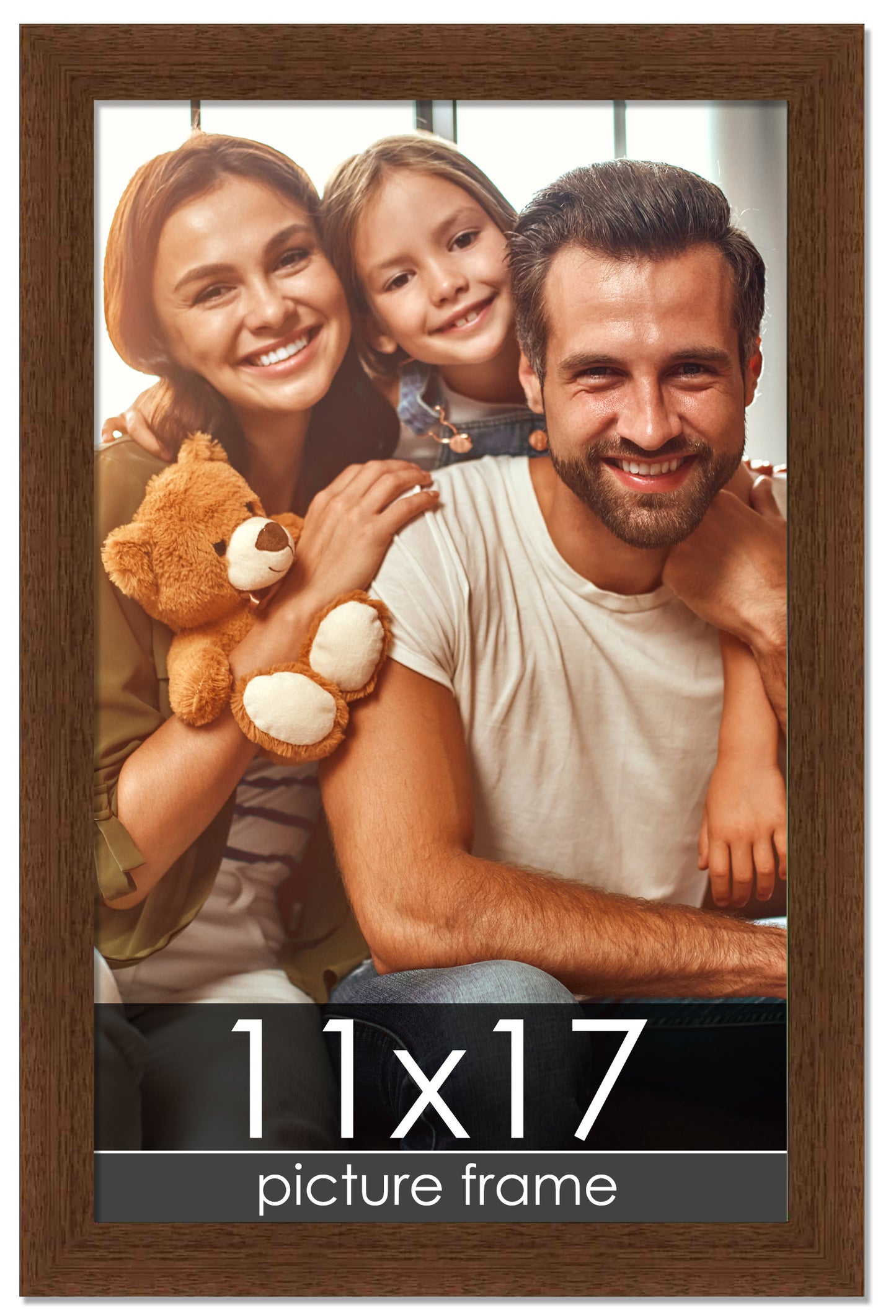 Traditional Walnut Wood Picture Frame