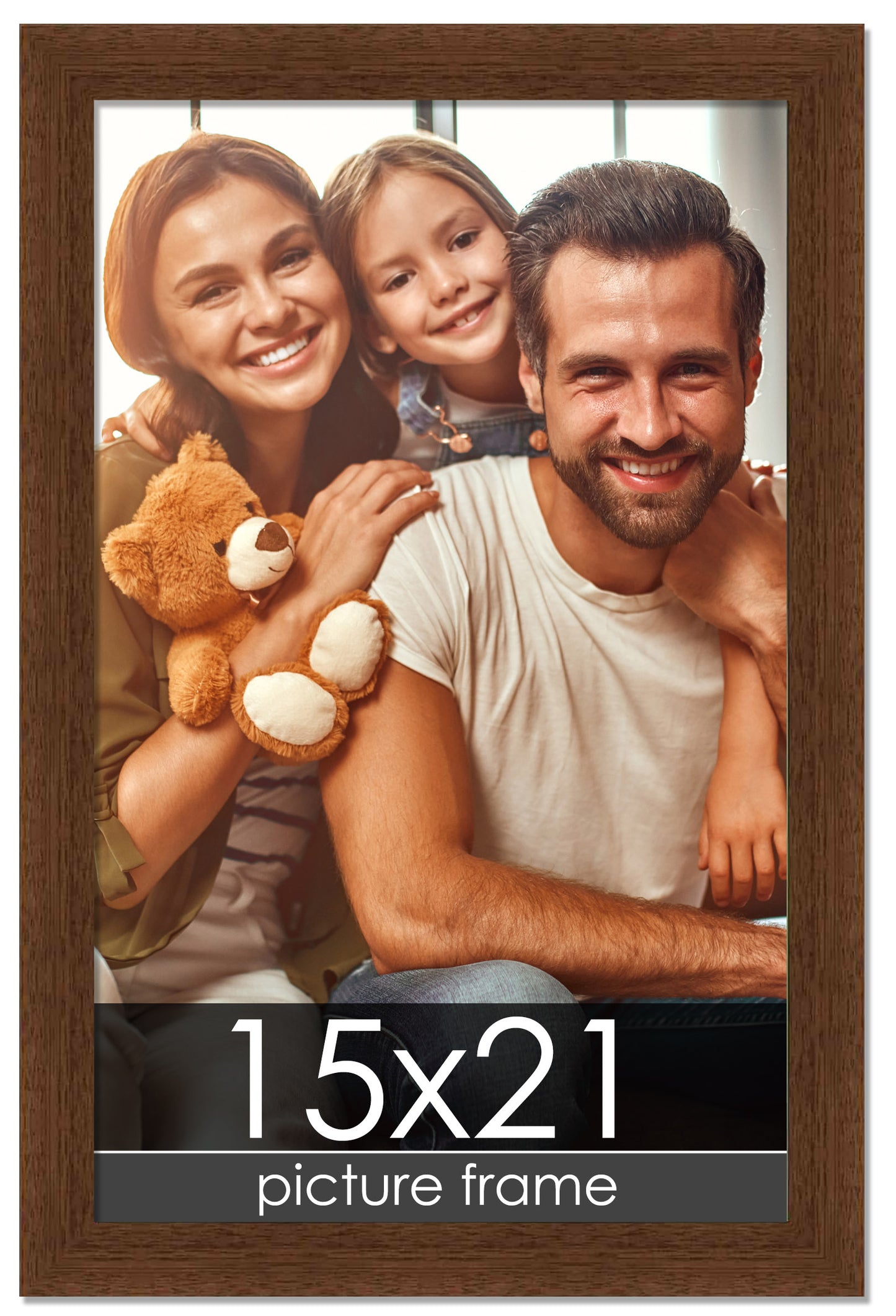 Traditional Walnut Wood Picture Frame