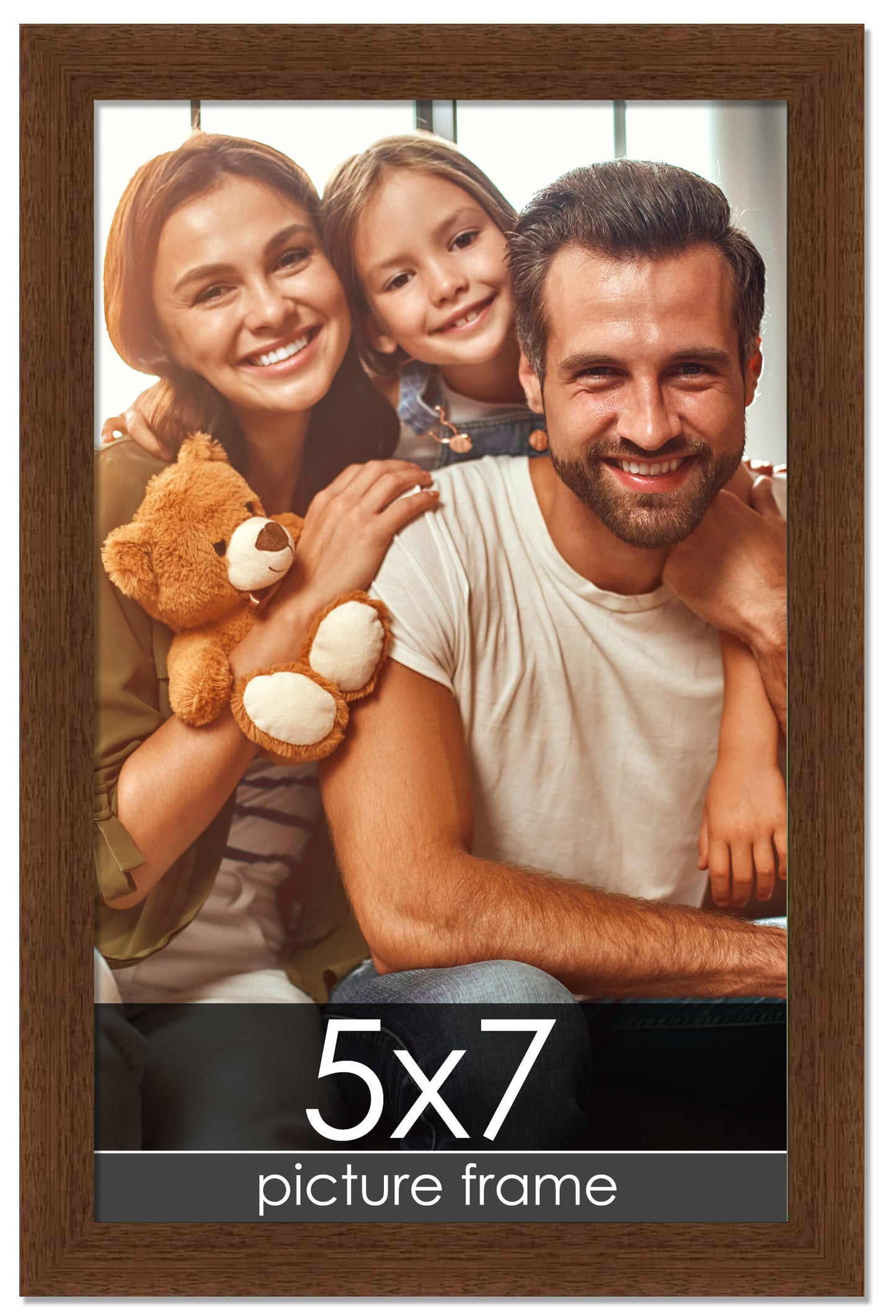 Traditional Walnut Wood Picture Frame