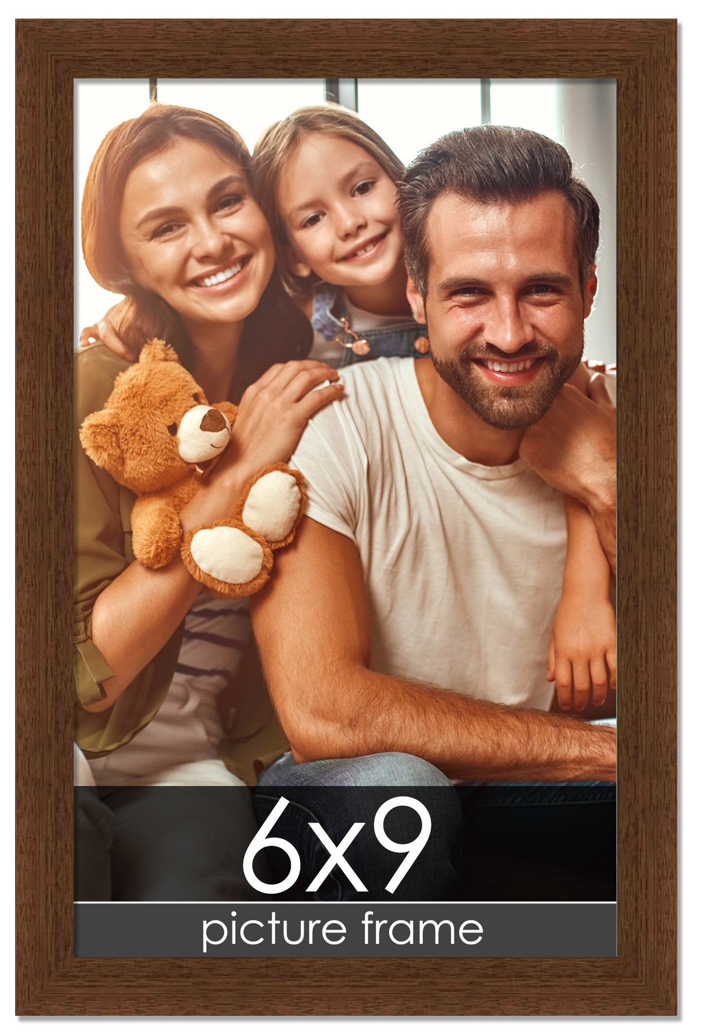 Traditional Walnut Wood Picture Frame