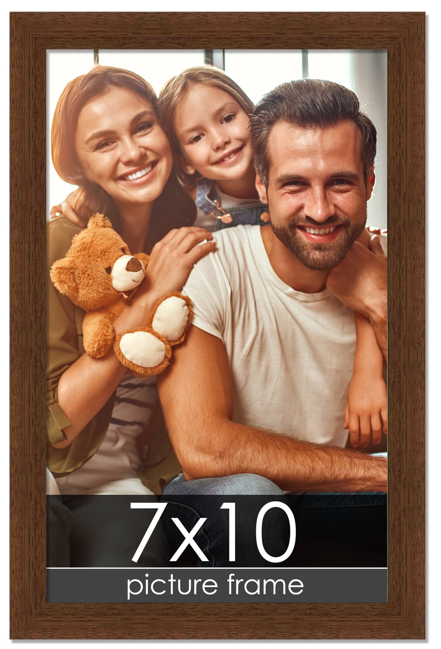 Traditional Walnut Wood Picture Frame
