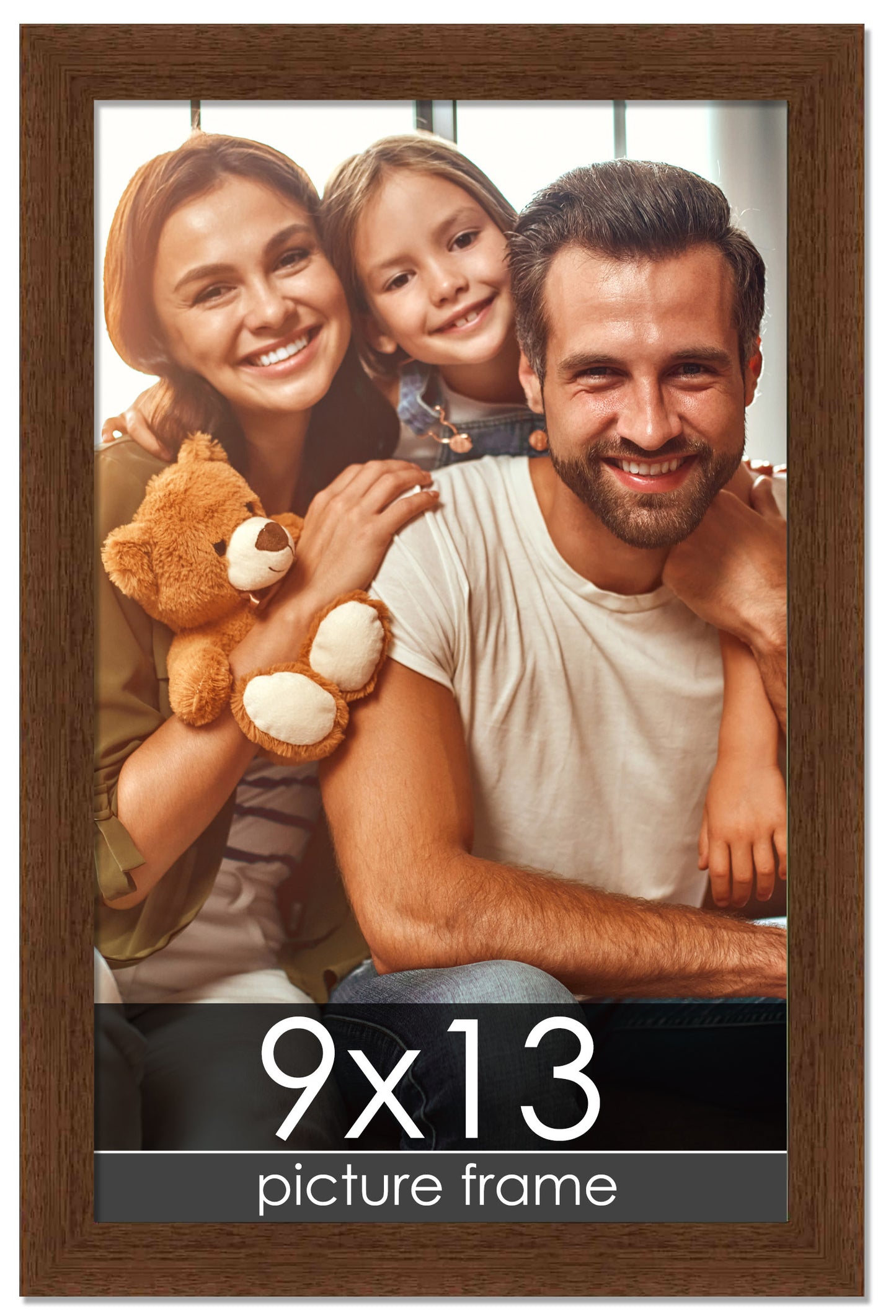 Traditional Walnut Wood Picture Frame