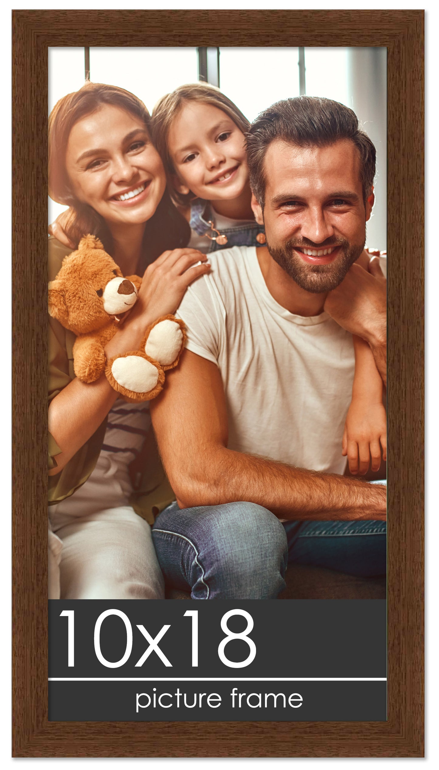 Traditional Walnut Wood Picture Frame
